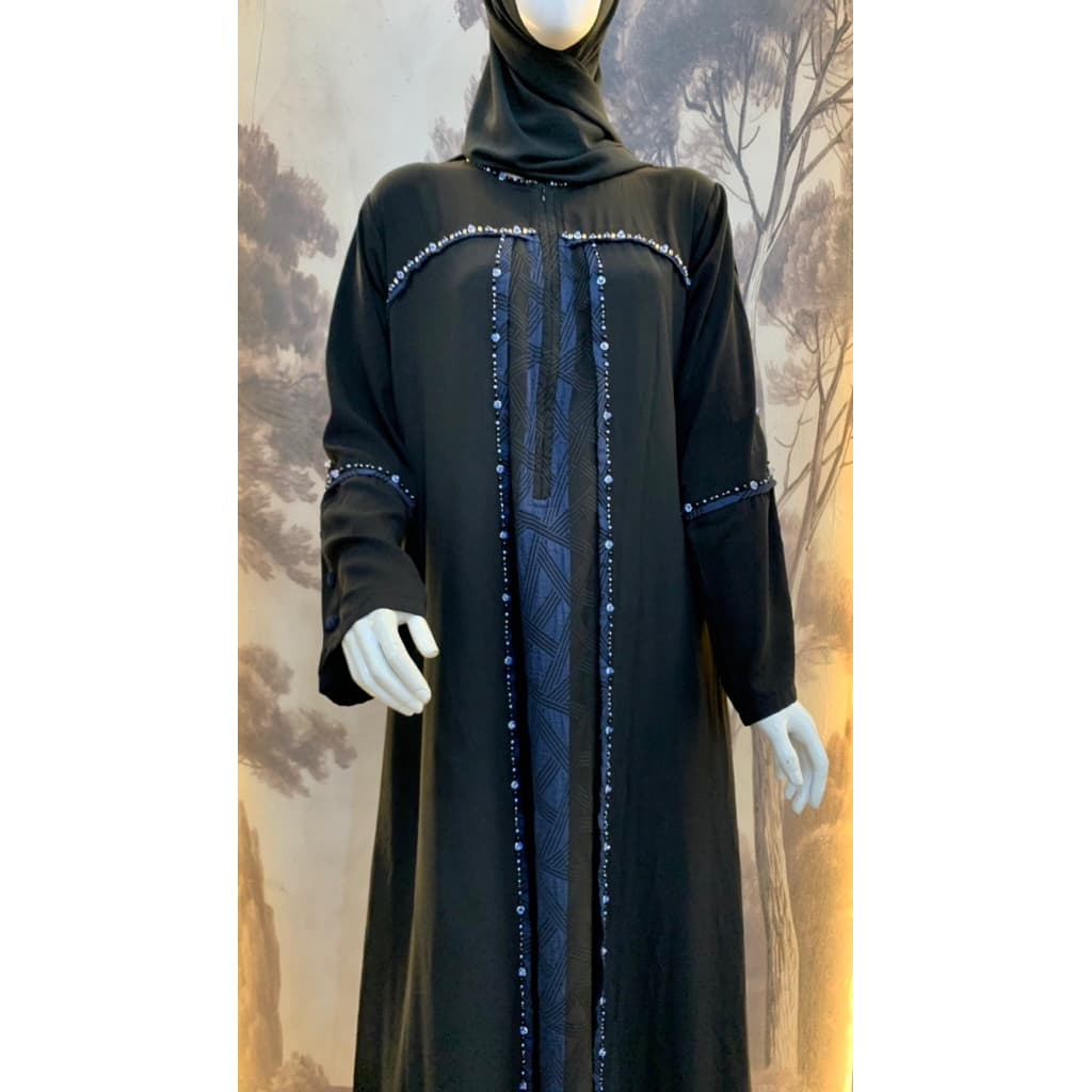 Qoni | Abaya Marwa | Abaya Busui | Abaya Premium | Abaya Payet | Simpel | Mewah | Elegan 3