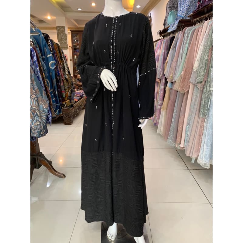Qoni | Abaya Niha | Abaya premium | Look simpel dan elengan | Abaya berpayet