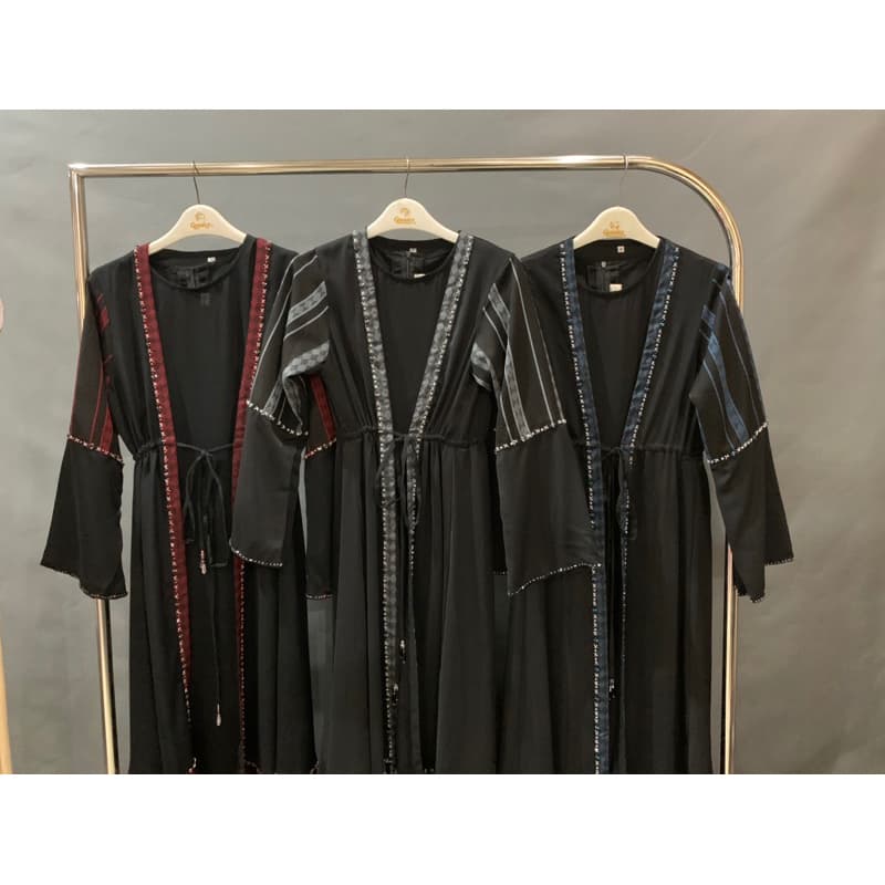 Qoni | Abaya Zea | Abaya premium | Abaya simpel dan elegan | Abaya berpayet 7