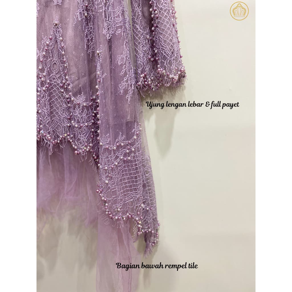 Qoni | Blus Anantari | Atasan kebeya mewah | Elegan | Premium | Full payet | Simpel 3