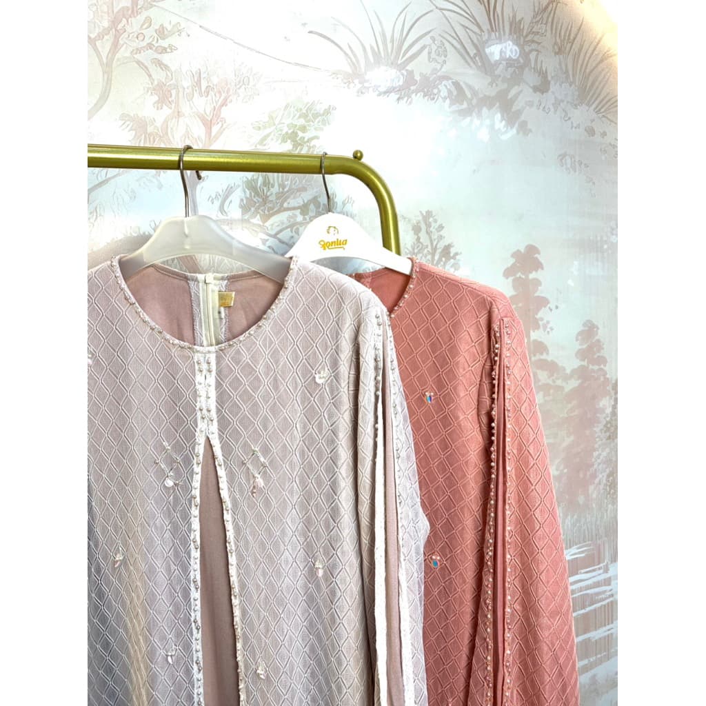 Qoni | Dress Kirana | Gaun Elegan | Gaun Mewah | Gaun Premium | Gaun brukat 3