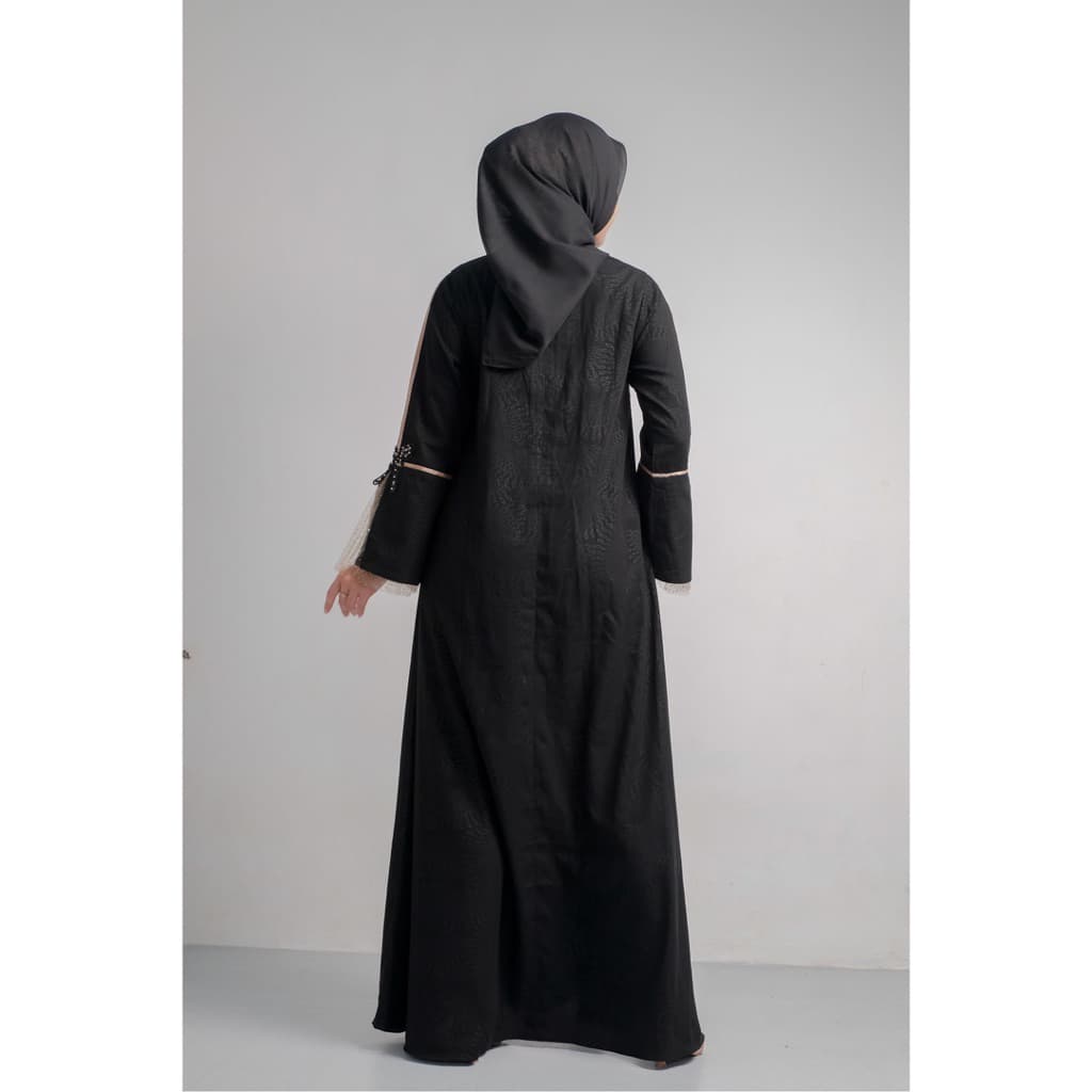 Qoni | Gaun Abaya Shaquita | Gaun Pesta Premium | Gaun Payet | Mewah 6