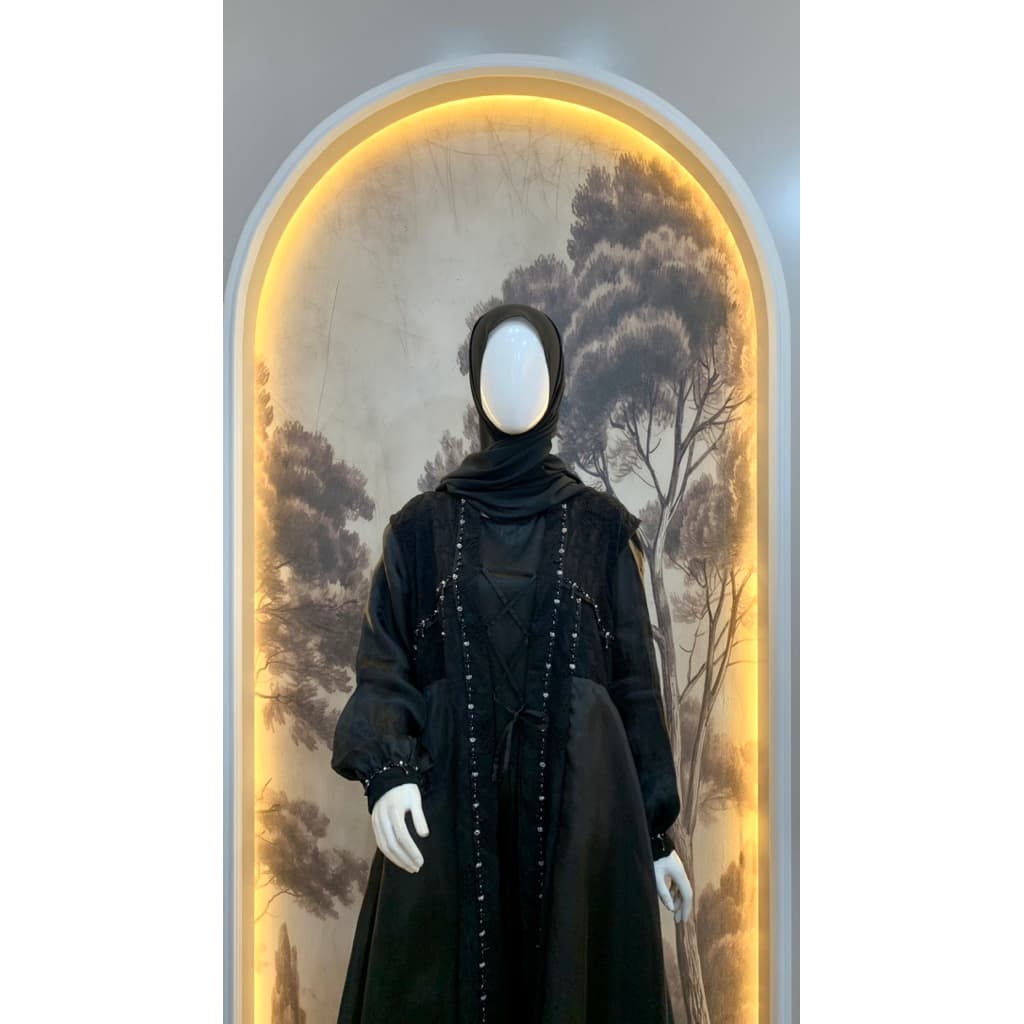 Qoni | Gaun Alanah | Gaun Pesta Premium | Gaun Payet | Gaun Inner Outer Terpisah | Mewah | Elegan. 6