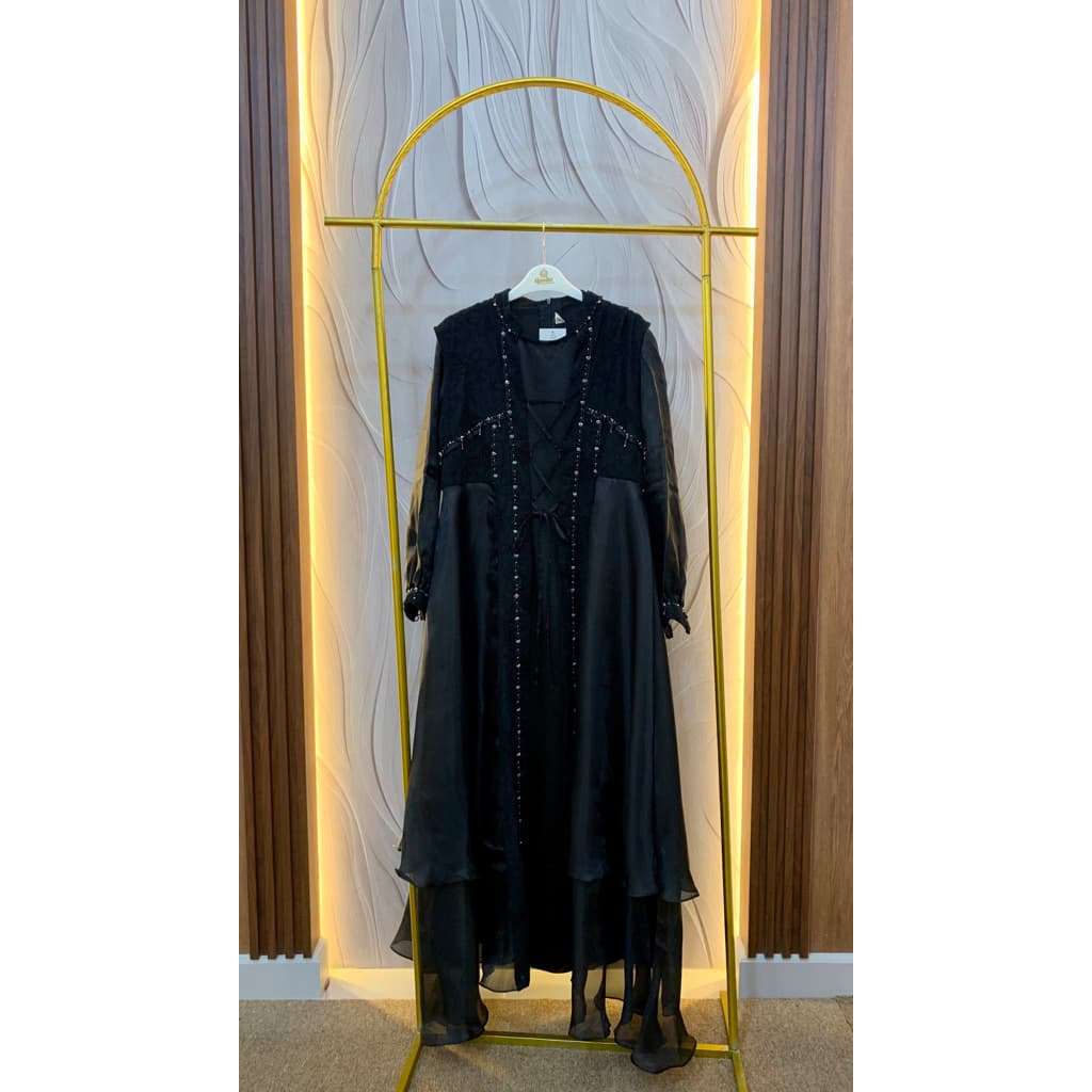 Qoni | Gaun Alanah | Gaun Pesta Premium | Gaun Payet | Gaun Inner Outer Terpisah | Mewah | Elegan. 8