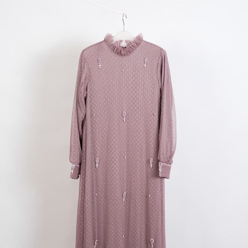 Qoni | Gaun Amberly | Gaun Pesta Premium | Gaun Berpayet Full Premium | Gaun Mewah dan Elegan 4