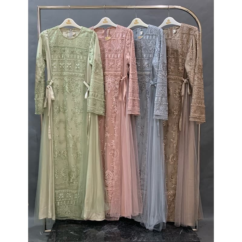Qoni | Gaun Andira | Gaun Borkat Premium | Gaun Payet 6