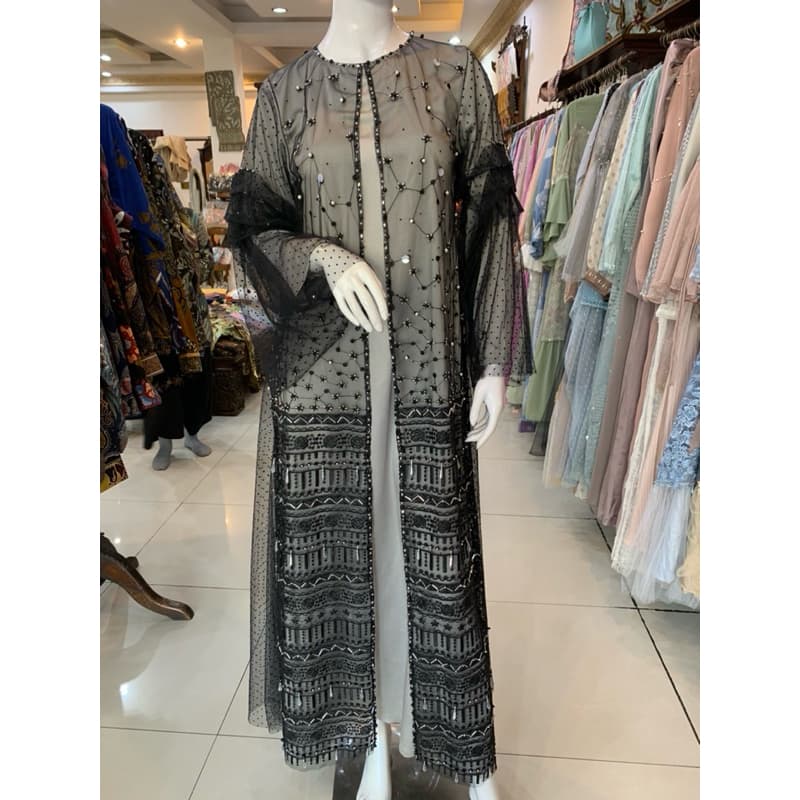 Qoni | Gaun Andira | Gaun Pesta | Gaun Borkat Premium | Gaun Berpayet