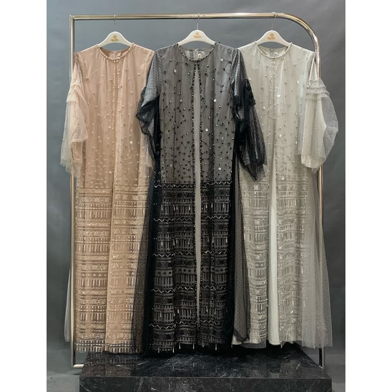 Qoni | Gaun Andira | Gaun Pesta | Gaun Borkat Premium | Gaun Berpayet 6