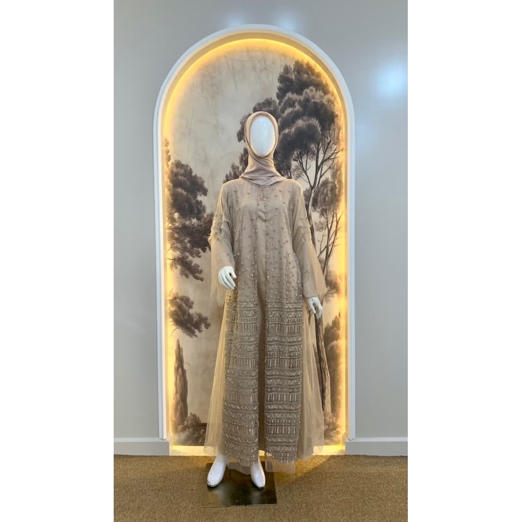 Qoni | Gaun Andira | Gaun Pesta Premium | Gaun Payet | Gaun Mewah | Elegan | Simpel 6