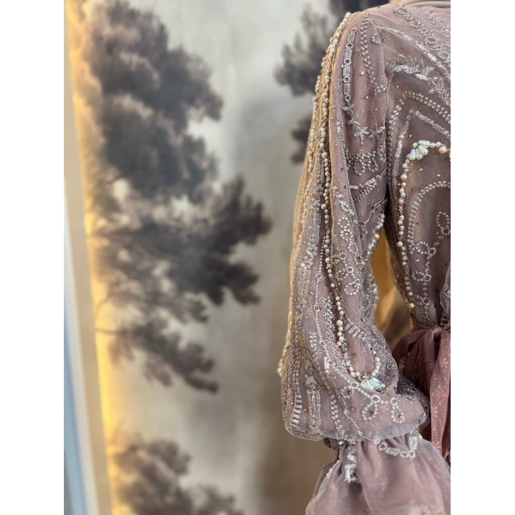 Qoni | Gaun Angela | Gaun Payet | Gaun Pesta | Dress Mewah | Gaun Elegan | Gaun Premium 6