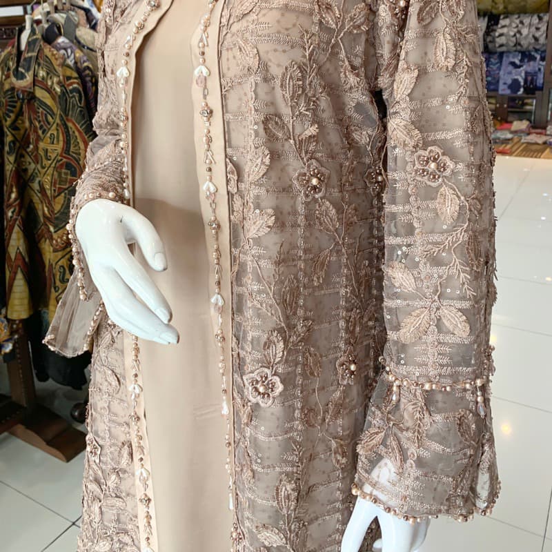 Qoni | Gaun Arcelia | Gaun Pesta Premium | Gaun Berpayet Full Premium | Gaun Berbrokat Premium | Gaun Mewah dan Elegan 4