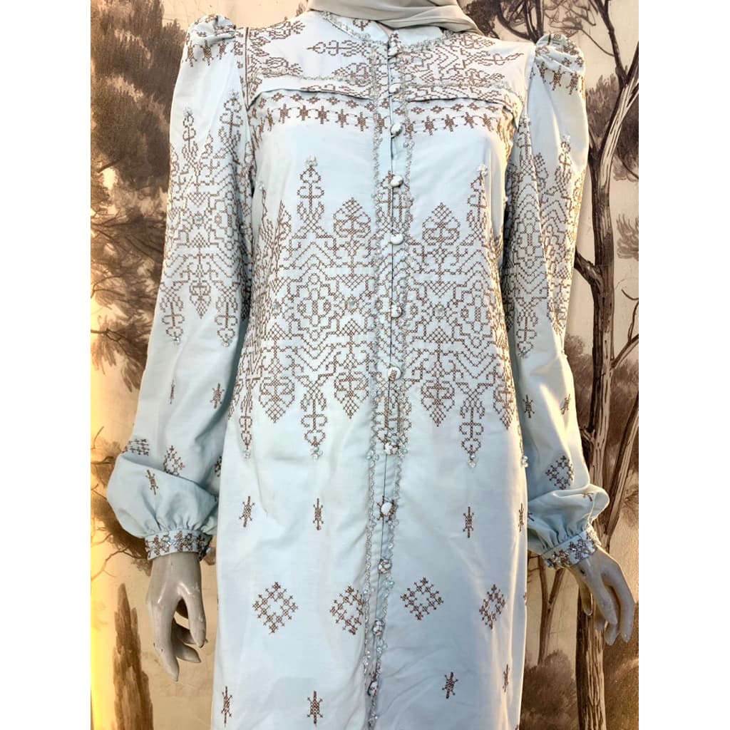 Qoni | Gaun Aretha | Gaun Pesta Premium | Gaun Payet | Mewah | Simpel | Elegan 5