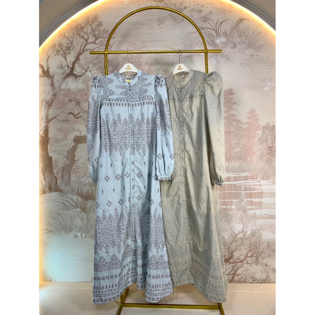 Qoni | Gaun Aretha | Gaun Pesta Premium | Gaun Payet | Mewah | Simpel | Elegan 7