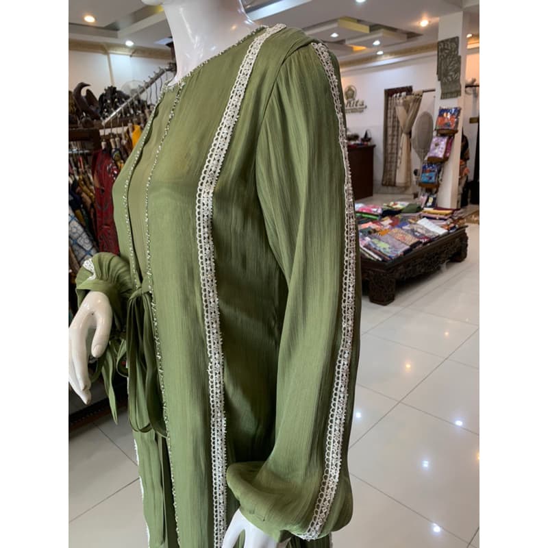 Qoni | Gaun Ashima | Gaun dailylook premium | Gaun simpel elegant | Gaun berpayet | Gaun mewah 3