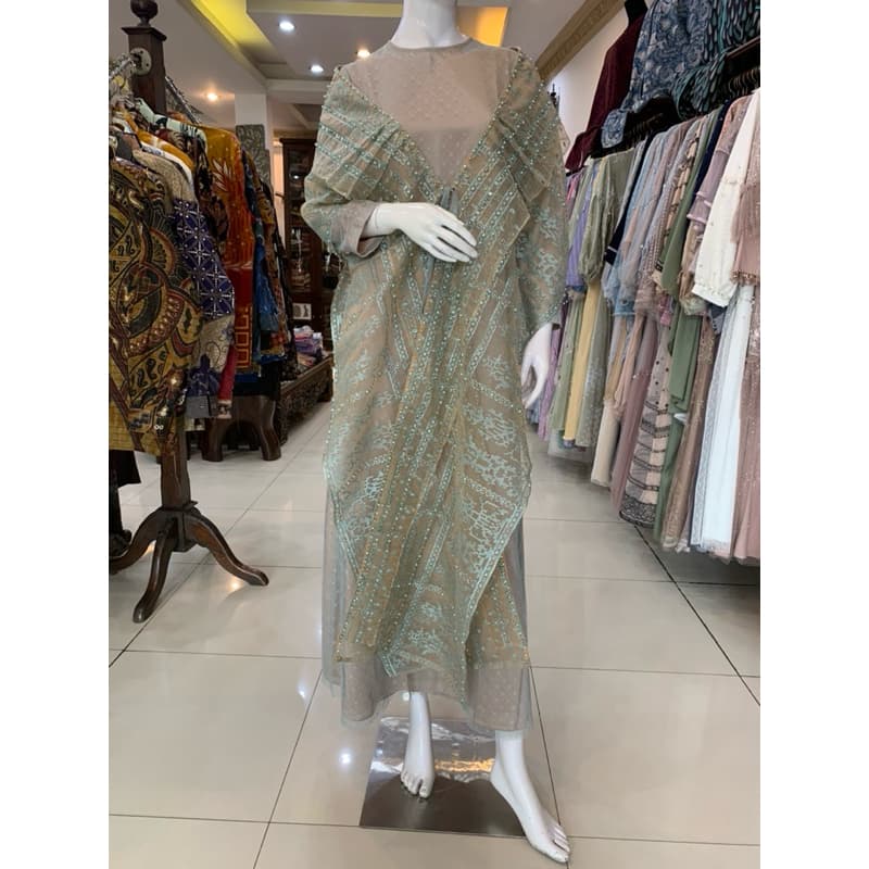 Qoni | Gaun Asyarani | Gaun Pesta Premium | Gaun Borkat | Gaun Berpayet