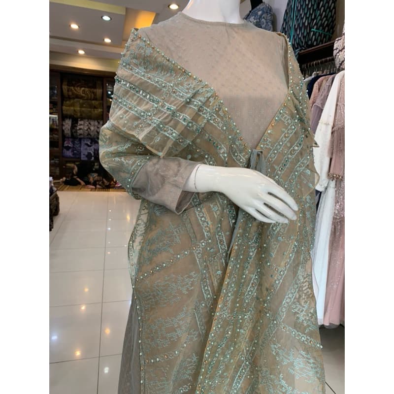 Qoni | Gaun Asyarani | Gaun Pesta Premium | Gaun Borkat | Gaun Berpayet 2