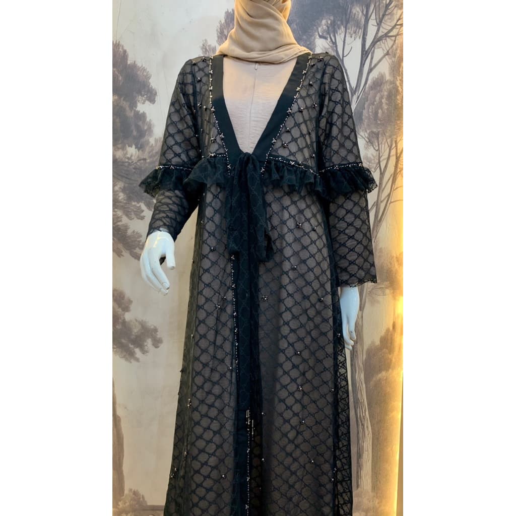 Qoni | Gaun Athalia | Gaun pesta premium | Gaun borkat | Gaun berpayet | Gaun Busui 3