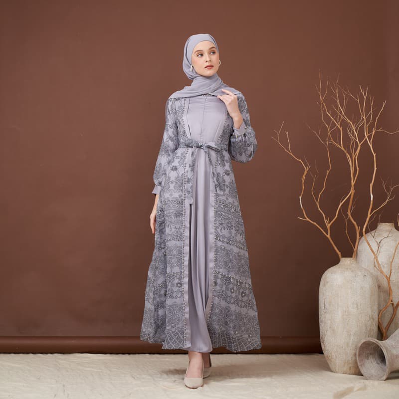 Qoni | Gaun Bira Organza | Gaun Berpayet | Gaun Premium | Gaun Busui 2