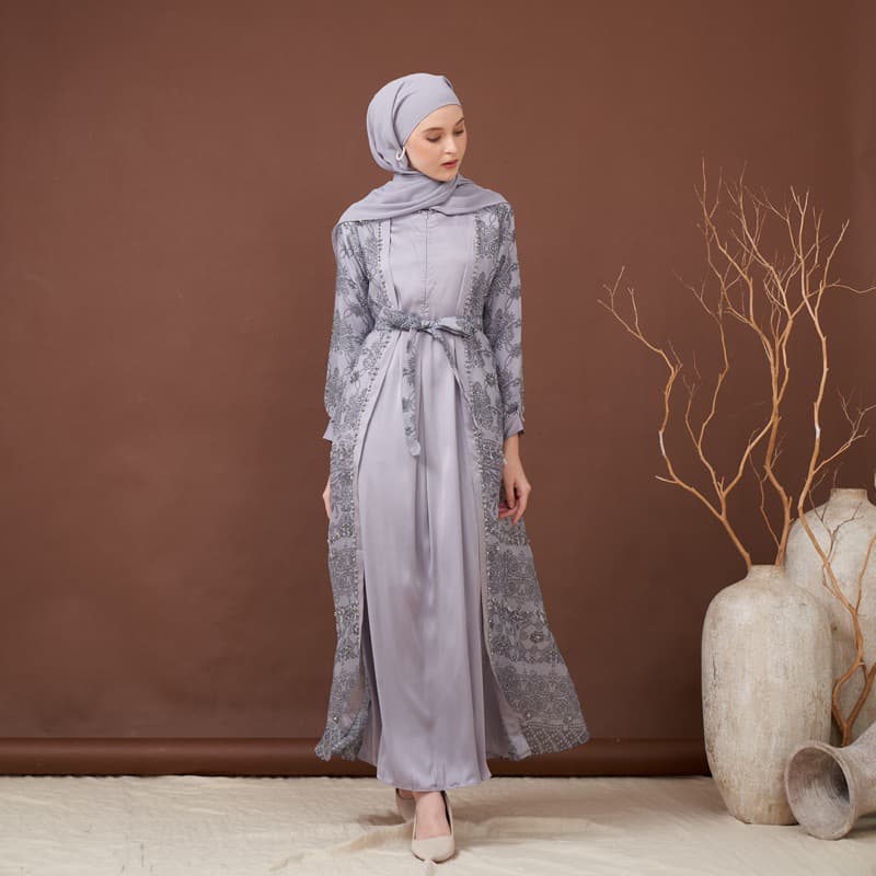 Qoni | Gaun Bira Organza | Gaun Berpayet | Gaun Premium | Gaun Busui 3