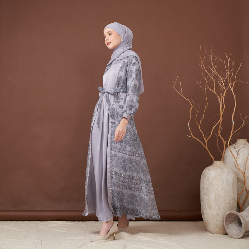 Qoni | Gaun Bira Organza | Gaun Berpayet | Gaun Premium | Gaun Busui 4