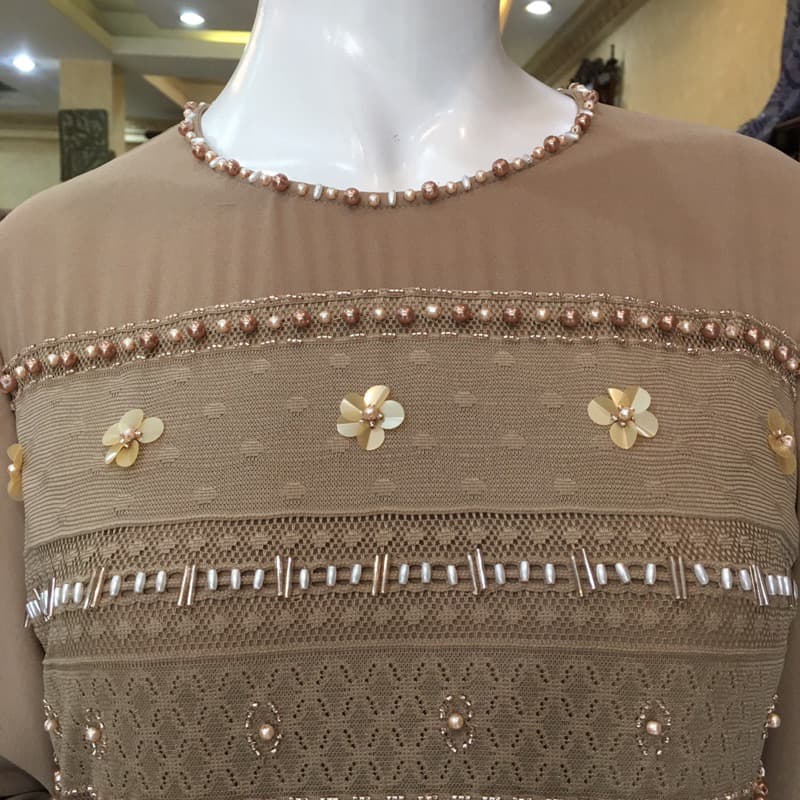 Qoni | Gaun Ellena | Gaun Daily look premium | Gaun Berpayet | Gaun Simpel Dan Elegan 3
