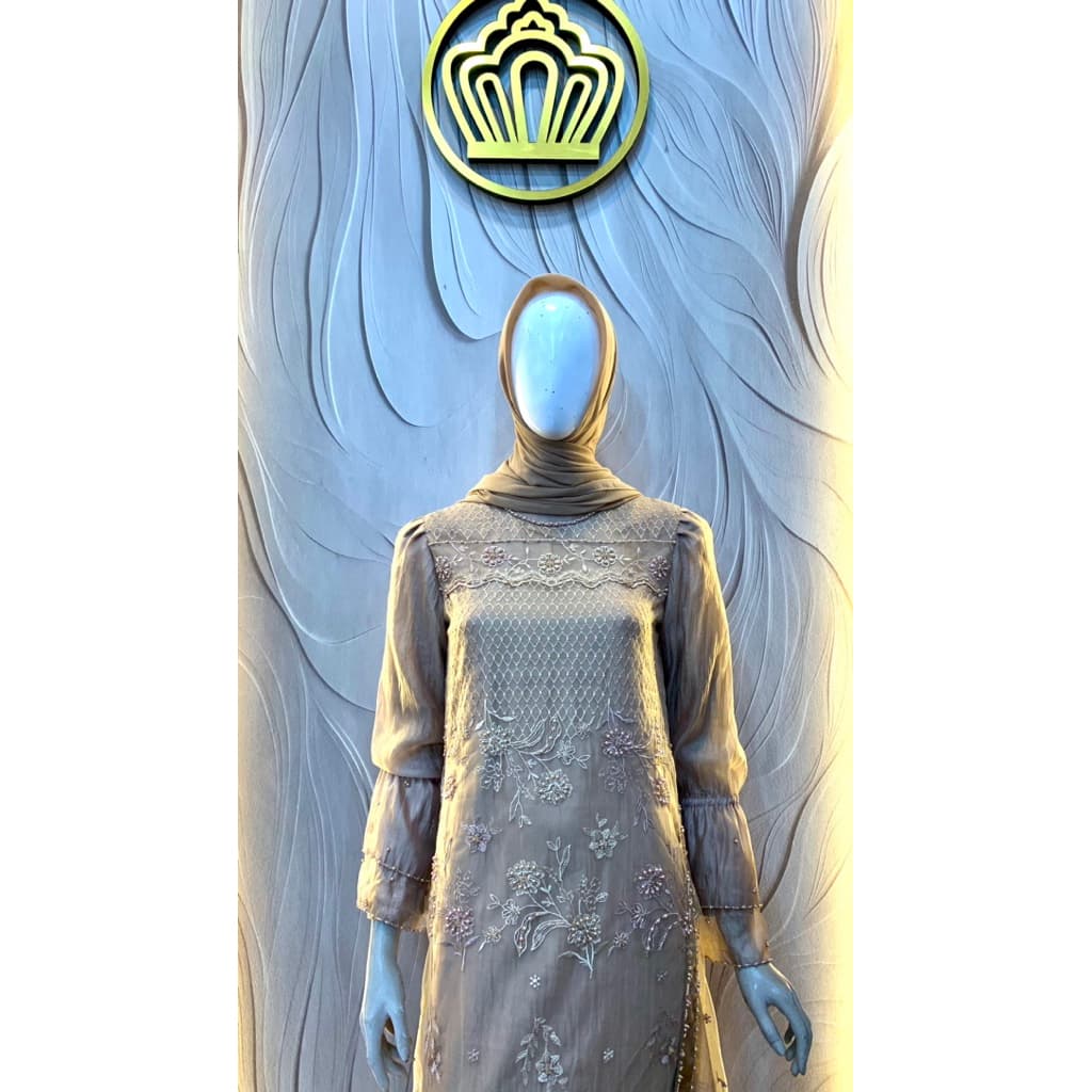 Qoni | Gaun Faristha | Gaun Pesta Premium | Gaun Borkat | Gaun Payet | Gaun Mewah | Simpel | Elegan. 4