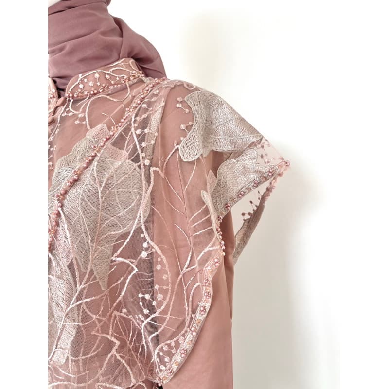 Qoni | Gaun Ferisha | Gaun Pesta Premium | Gaun Berburkat Premium | Look Mewah dan Elegan | Inner Outer Terpisah 5