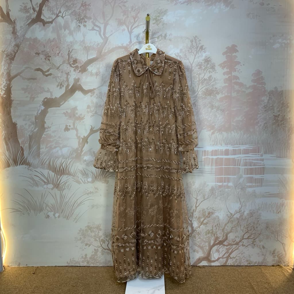 Qoni | Gaun Friska | Dress Berpayet Premium 8