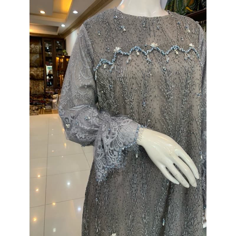 Qoni | Gaun Henna | Gaun Pesta | Gaun Borkat Premium | Gaun Berpayet 3