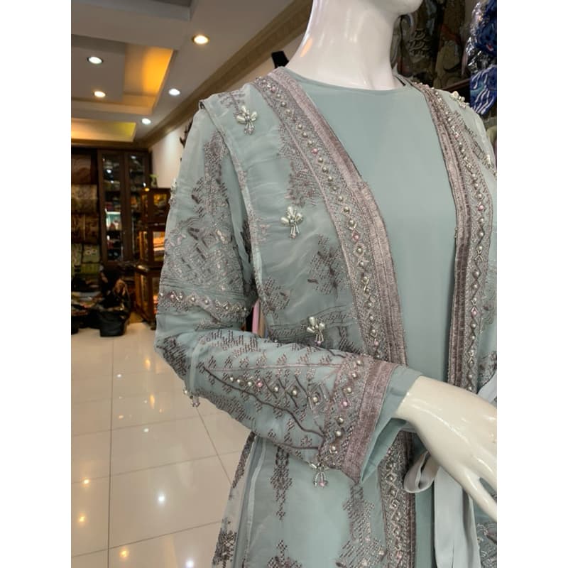Qoni | Gaun Hiraya | Gaun Pesta Premium | Gaun Borkat | Gaun Berpayet 3