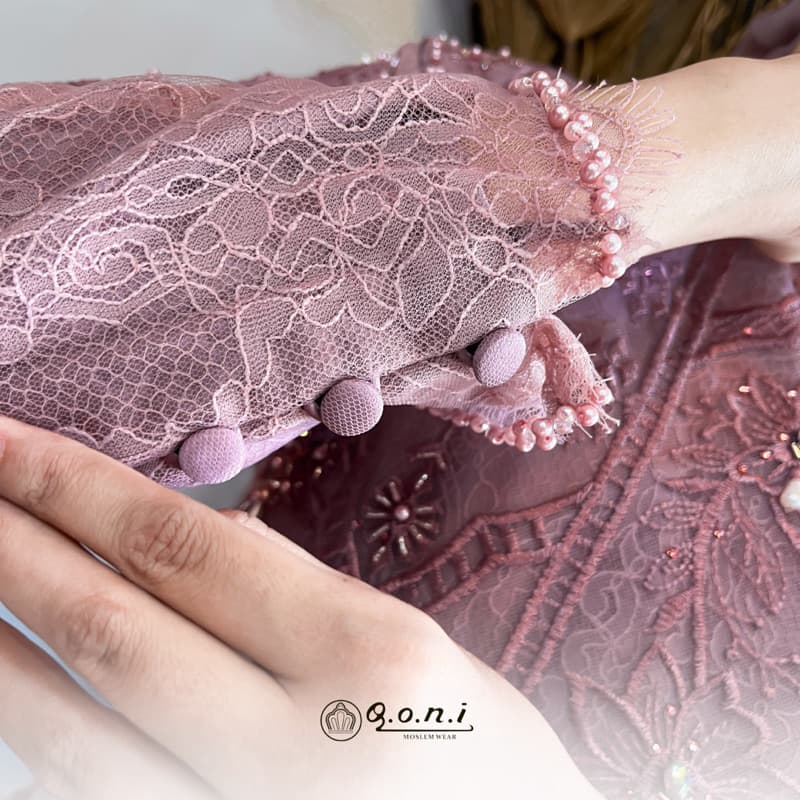 Qoni | Gaun Jevana | Gaun Pesta Premium | Gaun Inner Outer Terpisah | Gaun Berpayet Full Premium | Gaun Berbrokat Premium | Gaun Mewah dan Elegan 7