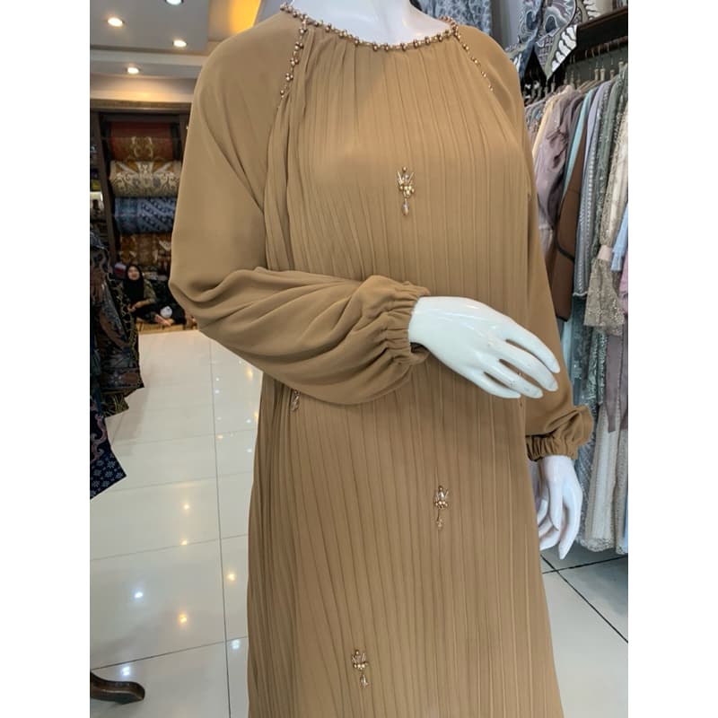 Qoni | Gaun Kamari | Gaun Daily Premium | Gaun Berpayet 3
