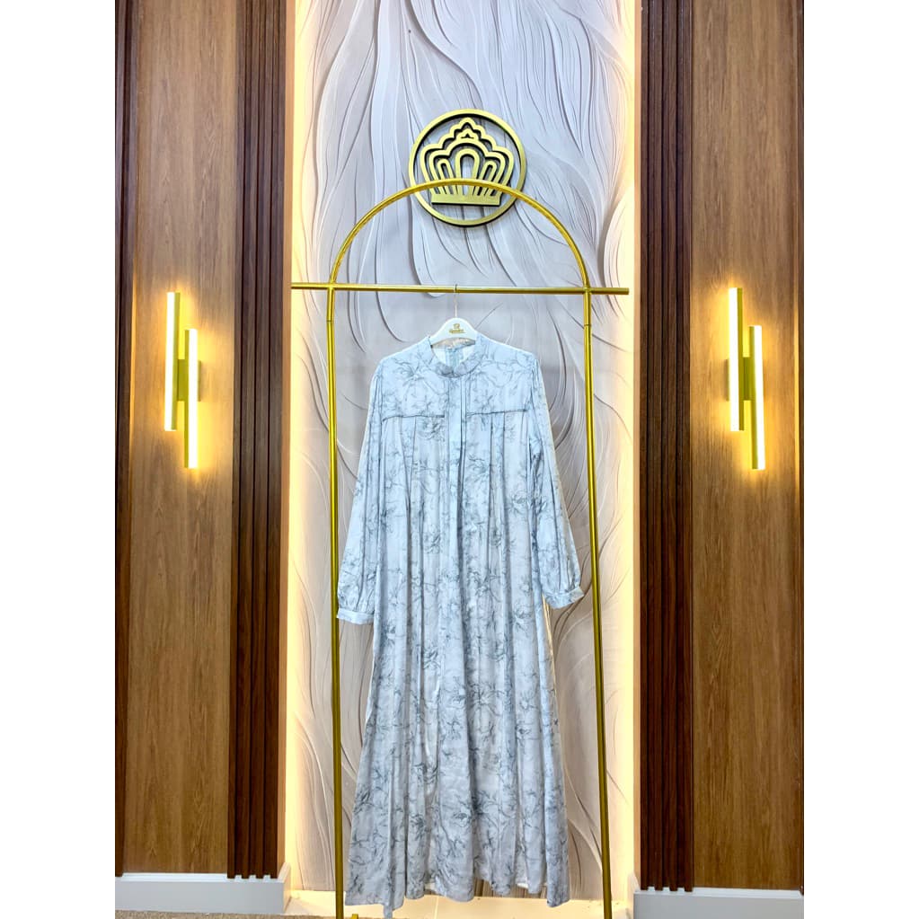 Qoni | Gaun Kanza Silk Simple Daily Look Elegan Premium 8