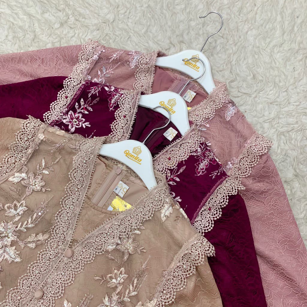 Qoni | Gaun Lavina | Gaun pesta premium | Gaun berpayet | Gaun mewah | Gaun simpel | Gaun inner outer 3
