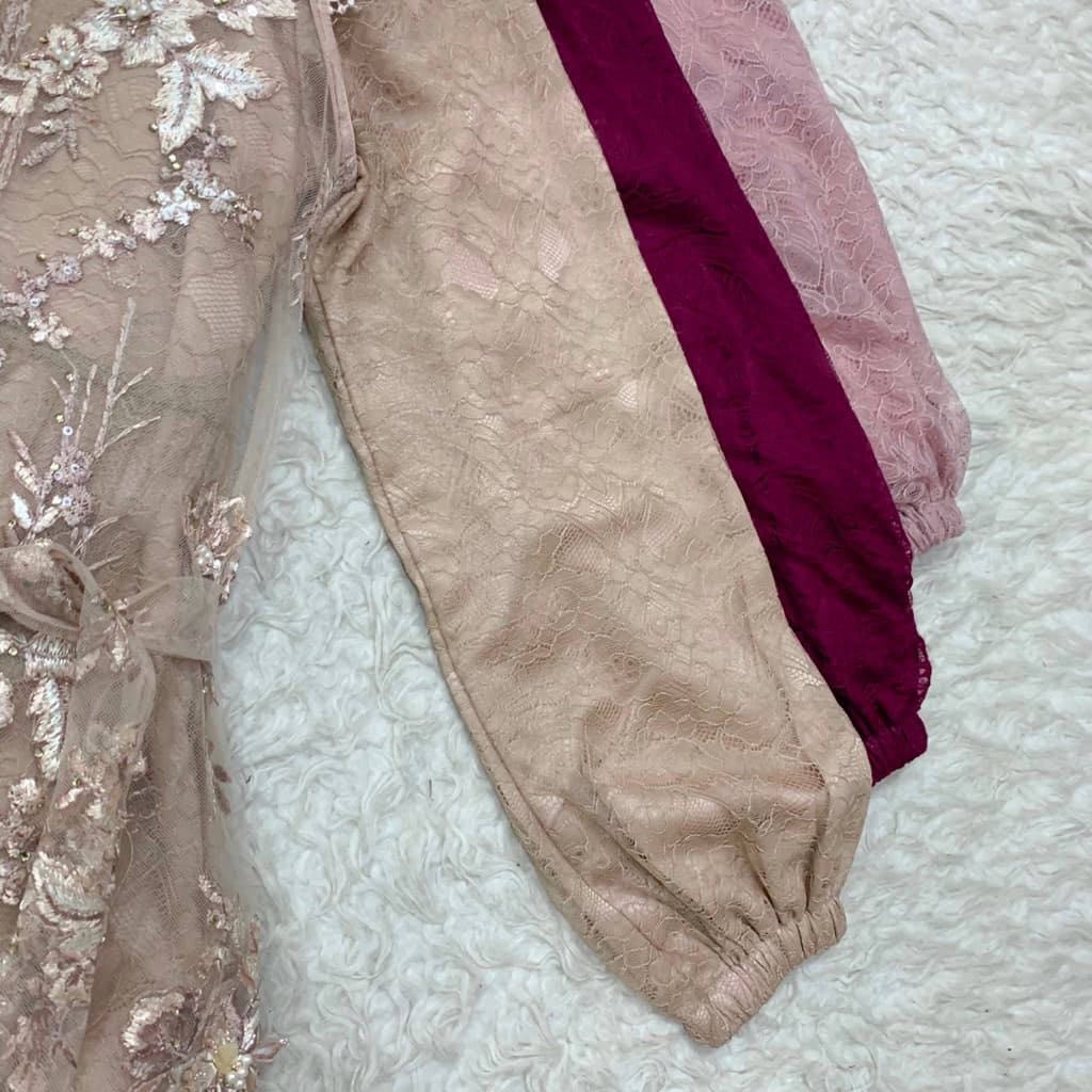 Qoni | Gaun Lavina | Gaun pesta premium | Gaun berpayet | Gaun mewah | Gaun simpel | Gaun inner outer 4