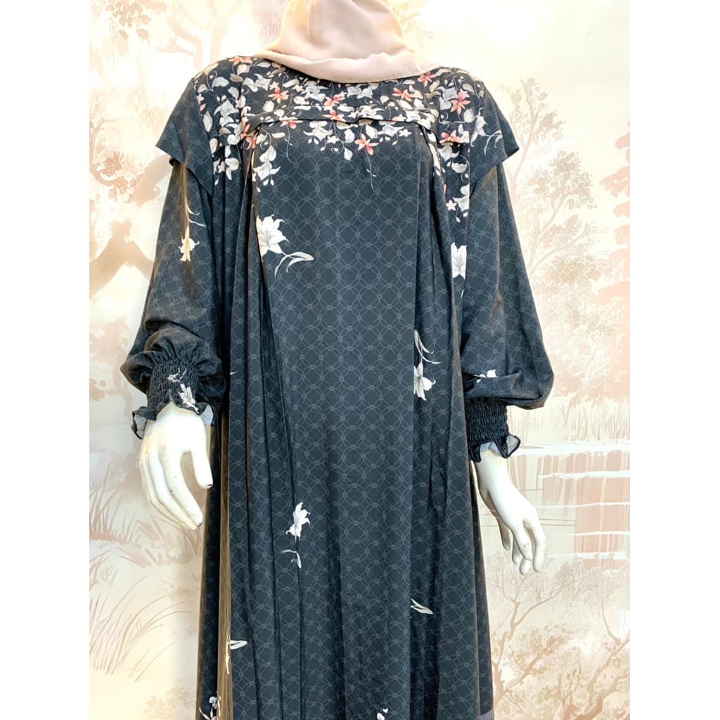 Qoni | Gaun Lemira | Gaun Simple | Gaun Elegan | Gaun Premium 3