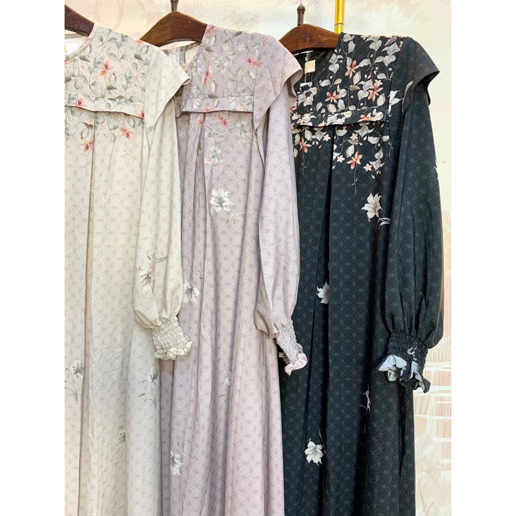 Qoni | Gaun Lemira | Gaun Simple | Gaun Elegan | Gaun Premium 7