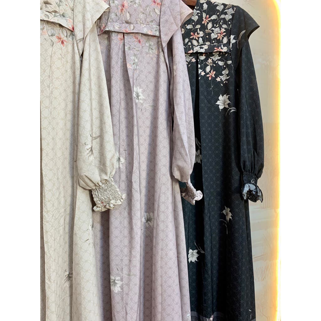 Qoni | Gaun Lemira | Gaun Simple | Gaun Elegan | Gaun Premium 8