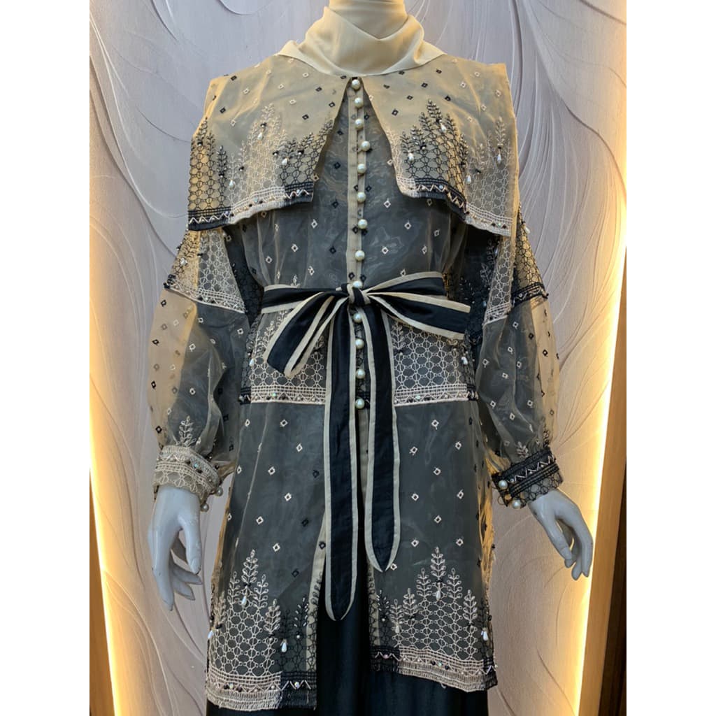 Qoni | Gaun Lucia | Gaun Pesta Premium | Gaun Payet | Gaun Mewah | Simpel | Elegan. 4