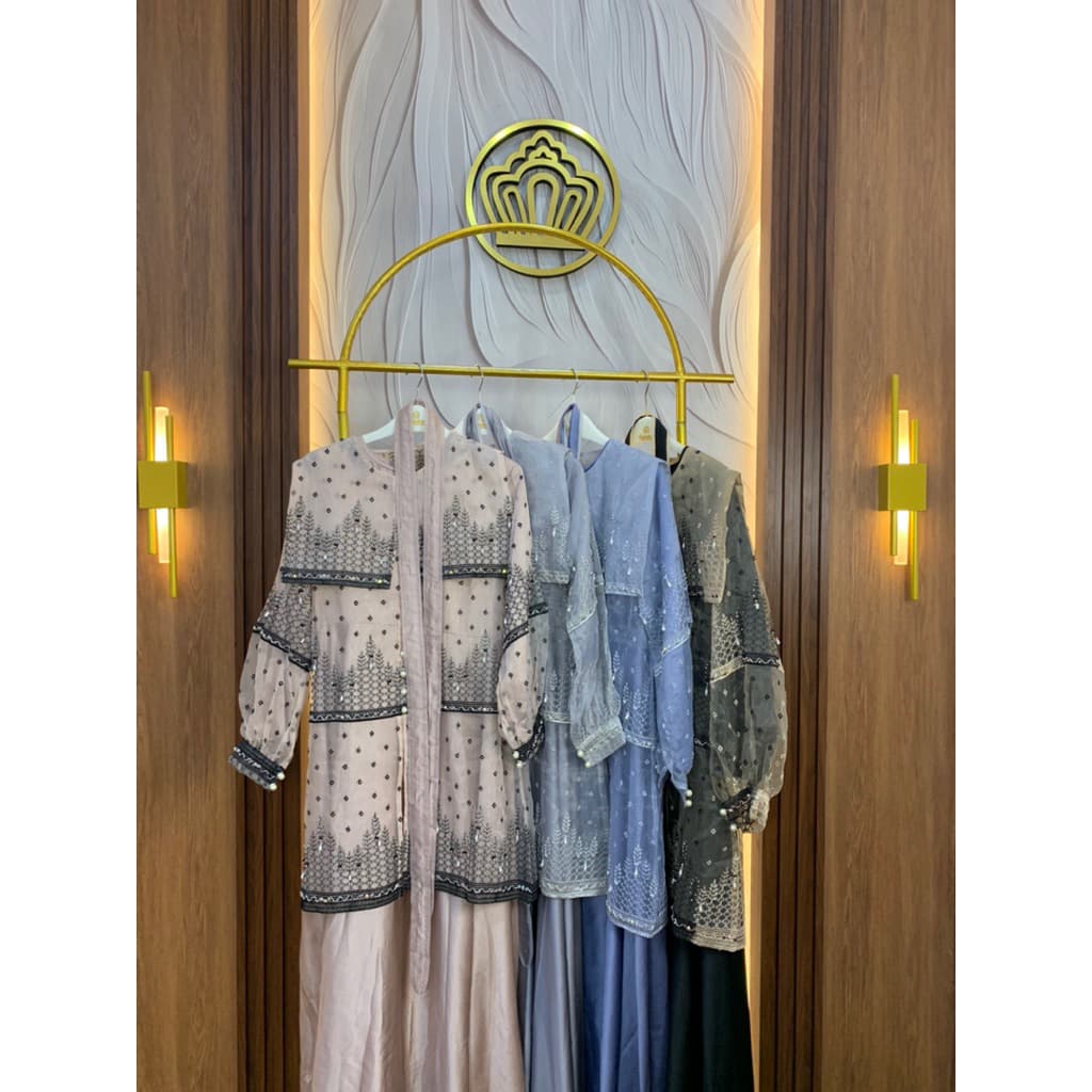 Qoni | Gaun Lucia | Gaun Pesta Premium | Gaun Payet | Gaun Mewah | Simpel | Elegan. 7
