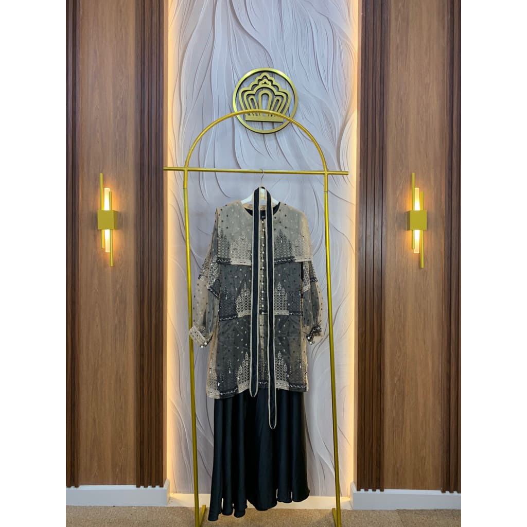 Qoni | Gaun Lucia | Gaun Pesta Premium | Gaun Payet | Gaun Mewah | Simpel | Elegan. 8