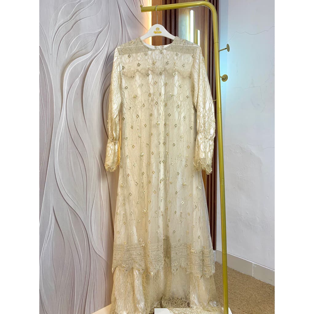 Qoni | Gaun Lyliana | Gaun Pesta Premium | Gaun Berpayet Full Premium | Gaun Berbrokat Premium | Gaun Mewah dan Elegan 7
