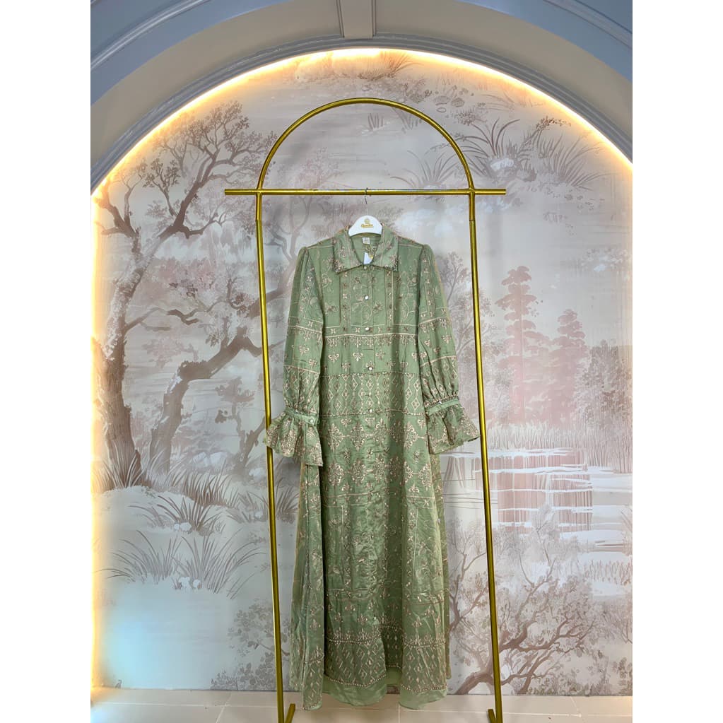 Qoni | Gaun Maizura | Gaun Pesta Premium | Gaun Payet | Mewah | Simpel | Elegan. 8
