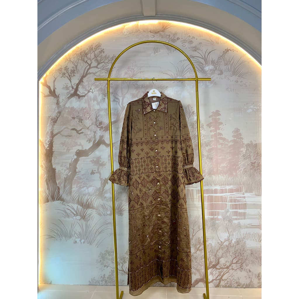 Qoni | Gaun Maizura | Gaun Pesta Premium | Gaun Payet | Mewah | Simpel | Elegan. 9