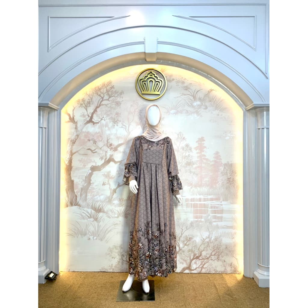Qoni | Gaun Melissa | Gaun Simple | Dress Marabella | Gaun Elegan | Gaun Premium 2
