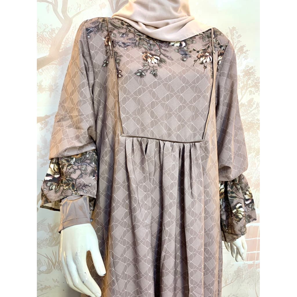 Qoni | Gaun Melissa | Gaun Simple | Dress Marabella | Gaun Elegan | Gaun Premium 4