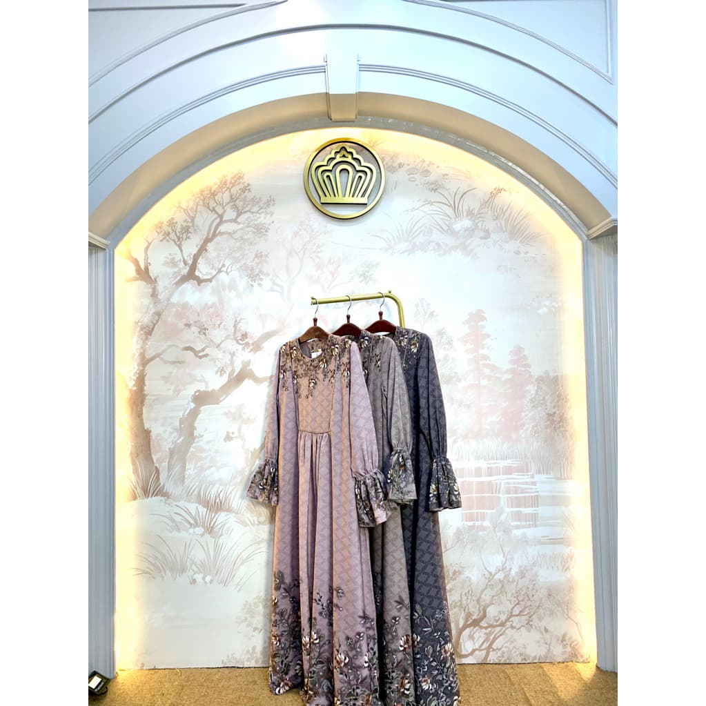 Qoni | Gaun Melissa | Gaun Simple | Dress Marabella | Gaun Elegan | Gaun Premium 8