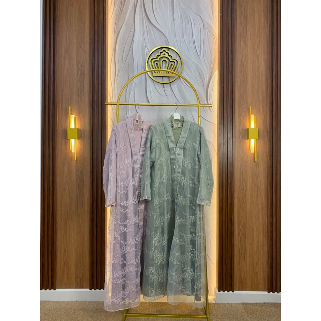 Qoni | Gaun Monazza | Gaun Pesta Premium | Gaun Borkat | Gaun Payet | Mewah | Simpel | Elegan. 7