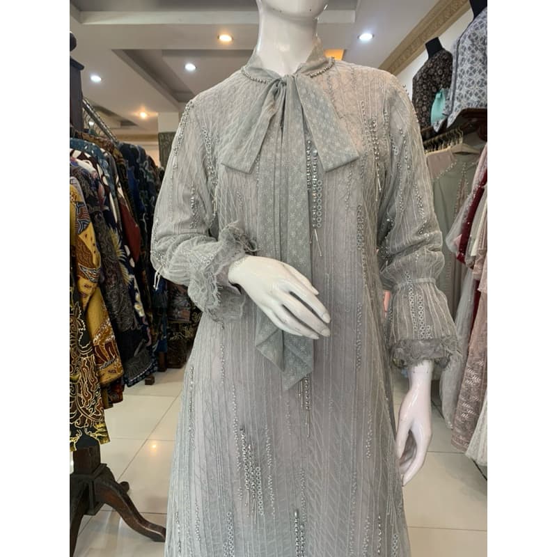 Qoni | Gaun Nera | Gaun Borkat Premium | Gaun Berpayet 2