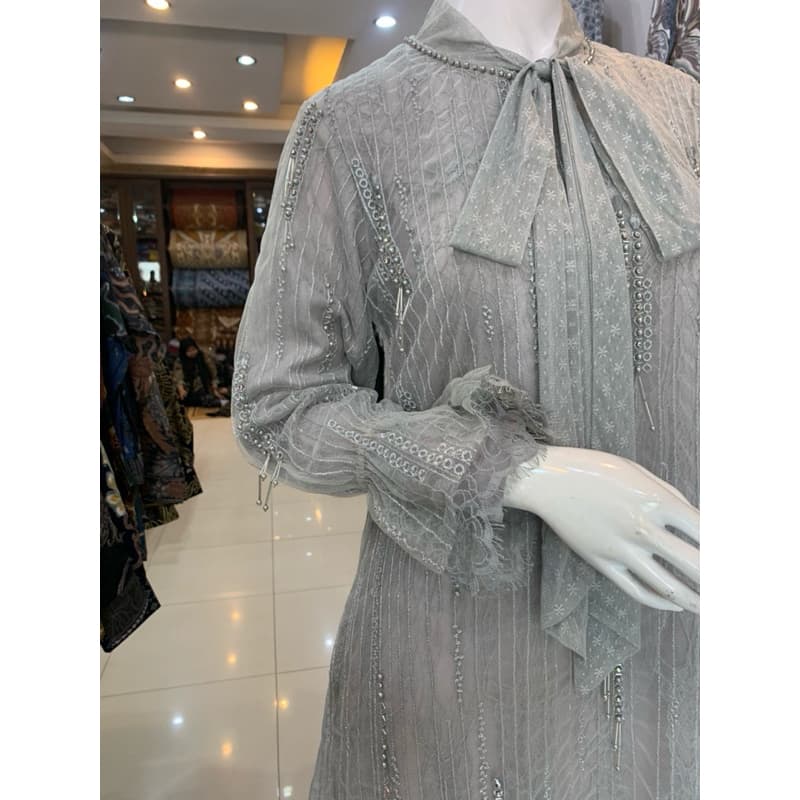 Qoni | Gaun Nera | Gaun Borkat Premium | Gaun Berpayet 3